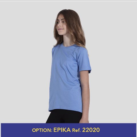 T-Shirt Criança Cor "keya" - YC150