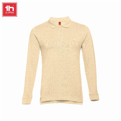 Polo de manga comprida para homem Bern