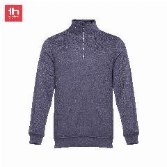 Sweatshirt unissexo com fecho 1/4 Budapest – foto 2