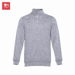 Sweatshirt unissexo com fecho 1/4 Budapest – foto 4