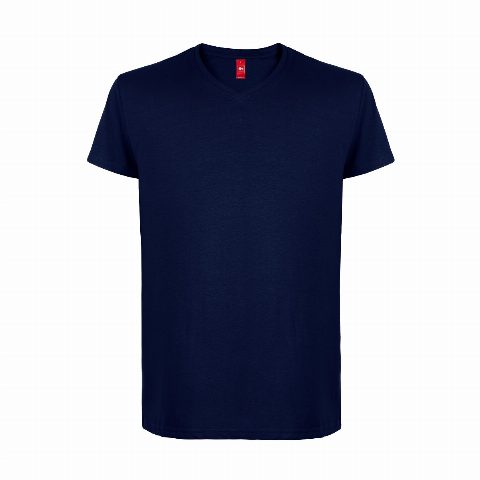 T-shirt de decote em "v" para homem Epoch
