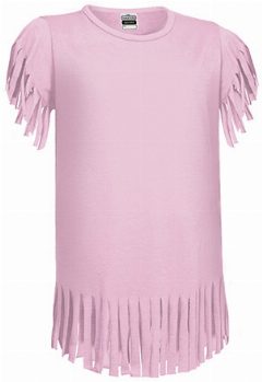 Vestido criança com franjas na bainha Indiana – foto 3