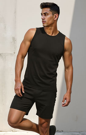 T-shirt desporto sem mangas e gola redonda Sprint