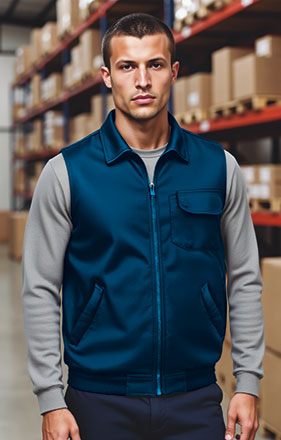 Colete de trabalho com muito boa relação Cooper