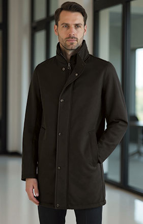Parka softshell em estilo formal e elegante Dallas