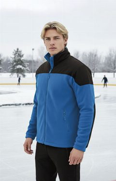 Forro polar softshell reforçado com desenho Makalu