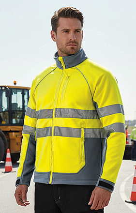 Casaco softshell de Alta Visibilidade Tacoma