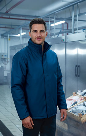 Parka acolchoada impermeável Dough