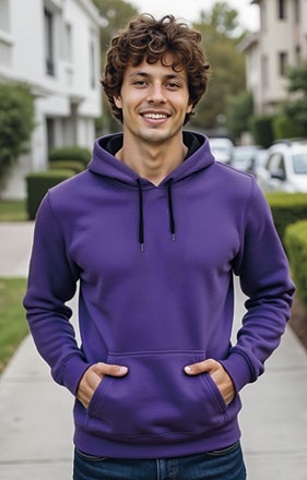 Sweatshirt com capuz Denzel