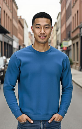 Sweatshirt de gola redonda Steven